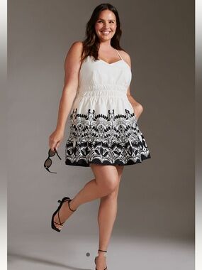 NWT Sleeveless somerset mini dress - poplin edition